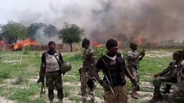 See How Air Force Attacked and Destroyed Boko Haram Location at Malkonori, Borno (Watch Video)